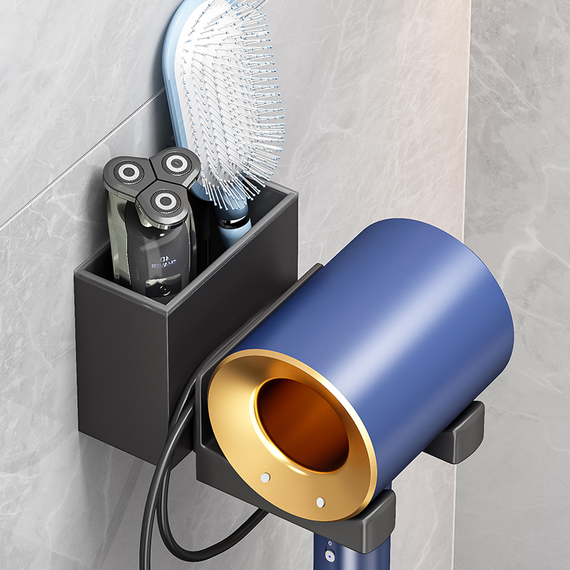 吹风机置物架加宽加厚可绕绳