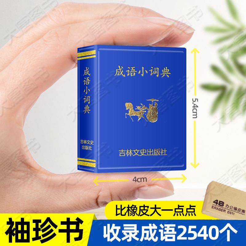 成语小词典 口袋书 2540条成语 带拼音 585页 256开本 袖珍版