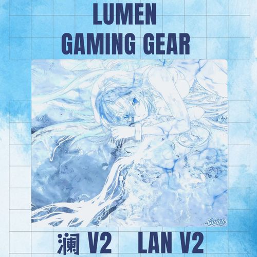 LUMEN辰光澜V2无涂层玻璃鼠标垫