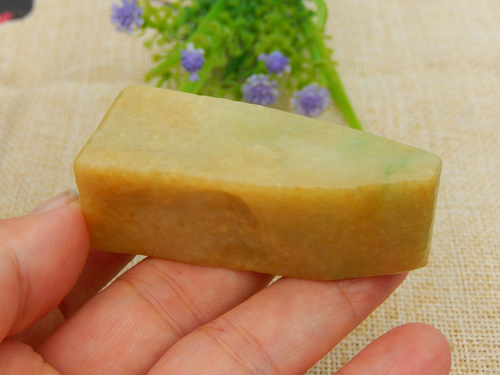 翡翠毛料玉石色料冰种原石明料手镯芯飘绿飘花红翡牌子紫罗兰挂件