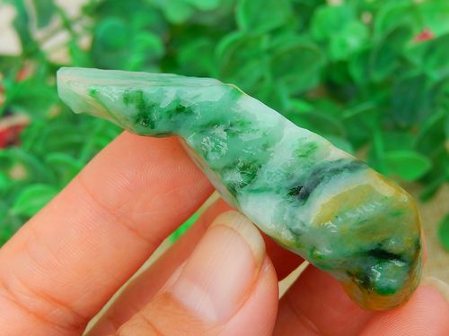 翡翠毛料玉石色料冰种原石明料手镯芯飘绿飘花红翡牌子紫罗兰挂件