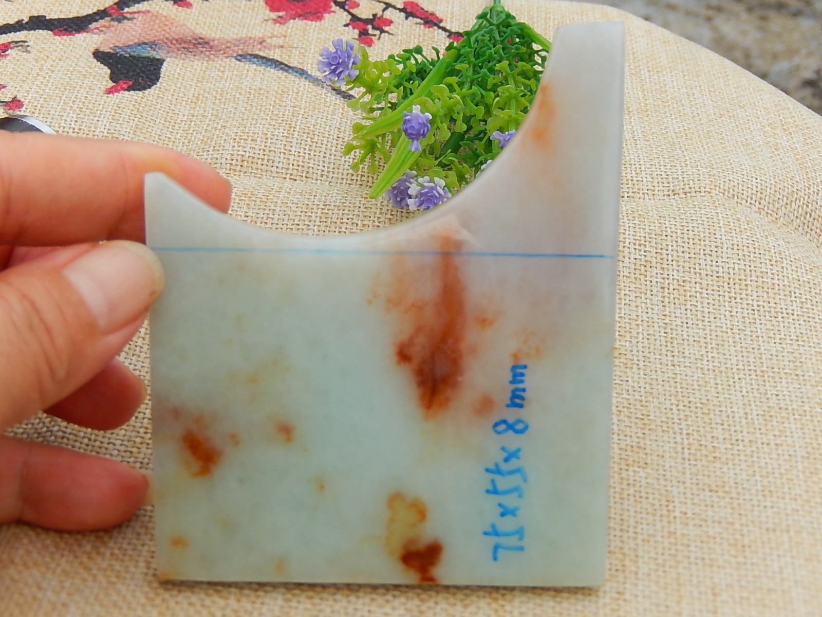 翡翠毛料玉石色料冰种原石明料手镯芯飘绿飘花红翡牌子紫罗兰挂件