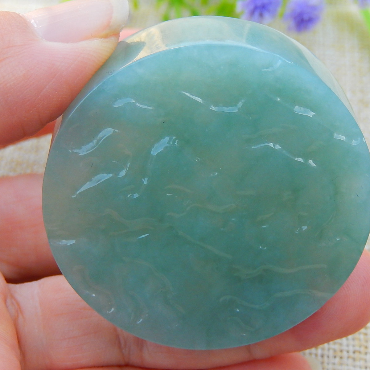 翡翠毛料玉石色料冰种原石明料手镯芯飘绿飘花红翡牌子紫罗兰挂件