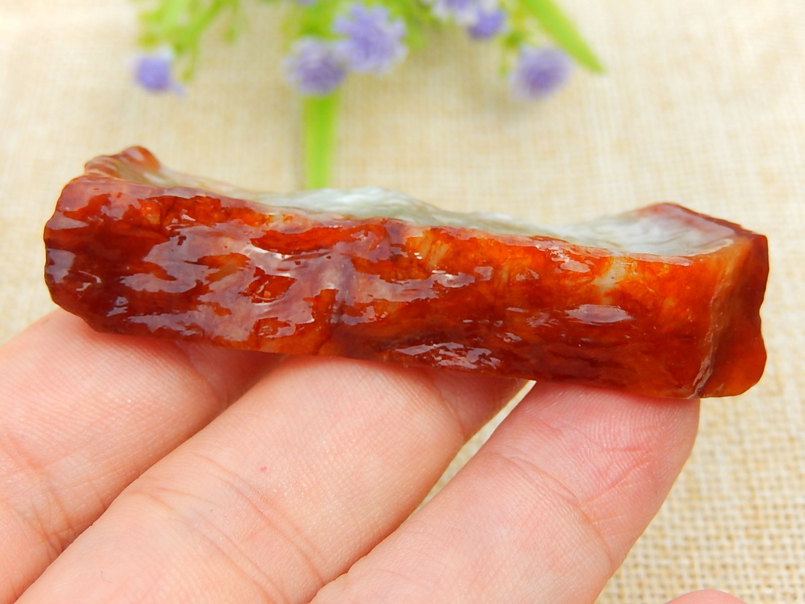翡翠毛料玉石色料冰种原石明料手镯芯飘绿飘花红翡牌子紫罗兰挂件