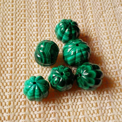 天然手串吊坠水晶南瓜珠包邮