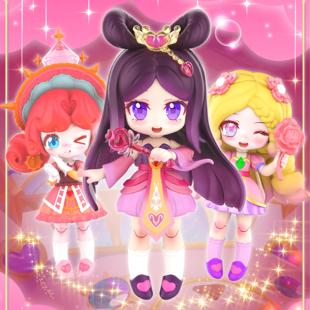 叶罗丽X首发新品百变仙子罗丽海公主银尘女孩换装玩具摆件礼物