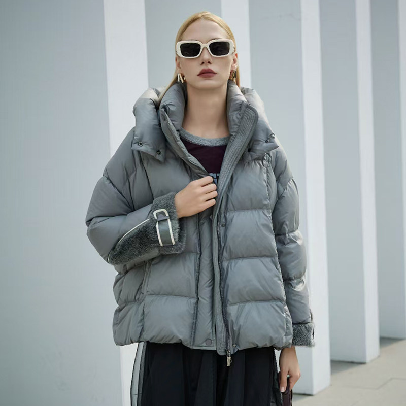 金影奇冬季连帽短款羽绒服女宽松大码小个子保暖羽绒衣外套98363,女装/女士精品,羽绒服,淘宝优惠券,粉丝福利购,淘宝优惠卷