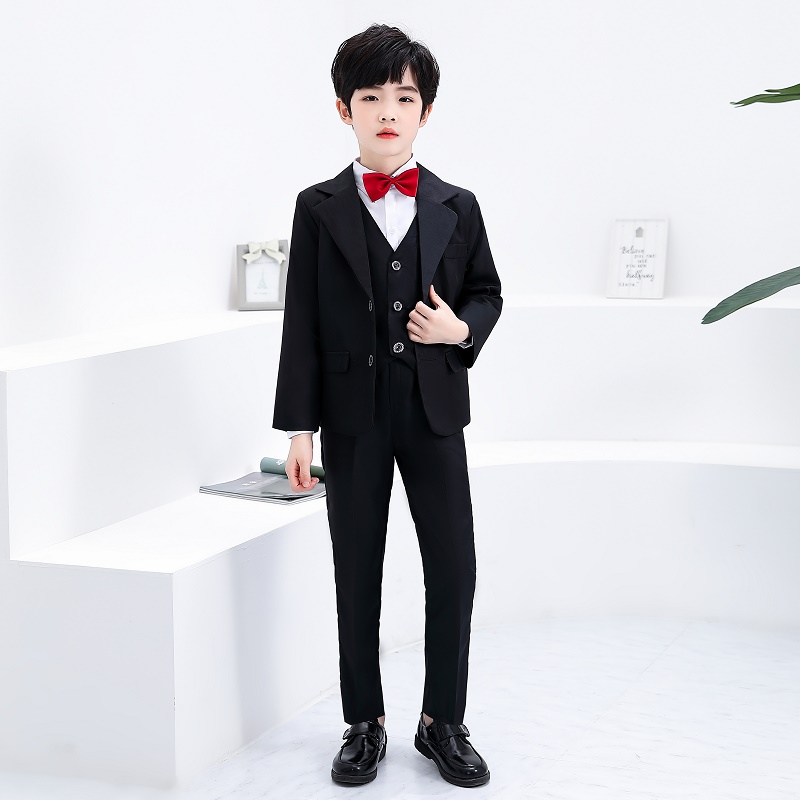 儿童花童礼服男孩小西装套装