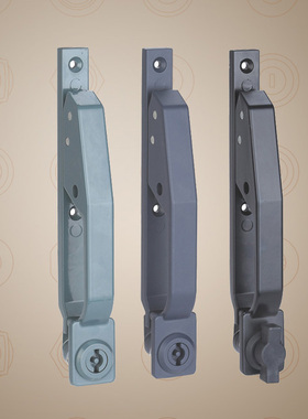 LS05二代柜拉手锁ABB柜推拉锁ABB高压柜拉手锁MS887锌合金拉手锁