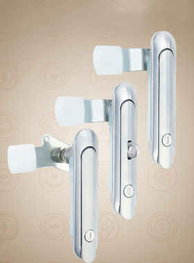 AB401-1X韩国电柜门锁开孔27*117加长螺杆型门锁107-2WK 102-2K