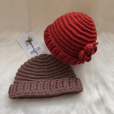 DIY钩织中老年爸爸妈妈包非毛线