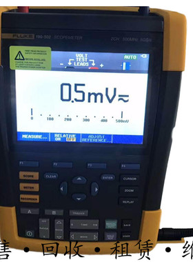 租售+美国FLUKE福禄克190-502手持示波表500MHz两通道 惊爆价