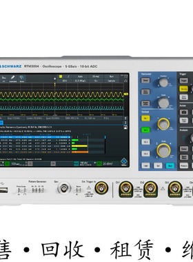 R&S罗德与施瓦茨RTM3004 RTM3002 RTM-B222 B223 B225示波器B2210