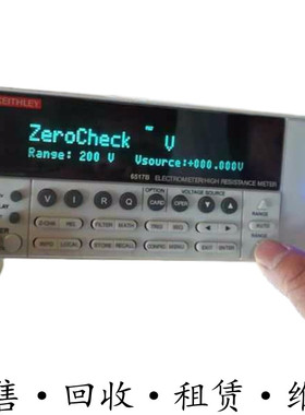 Keithley吉时利6517B静电计2182A 2502 6514 6430 6485 6221 2400
