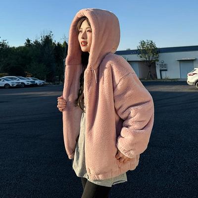 环保水貂毛皮草外套女冬新款