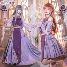 CGCOS动漫服装  BanGDream Roselia 莉莎纱夜亚子友希那 cos服