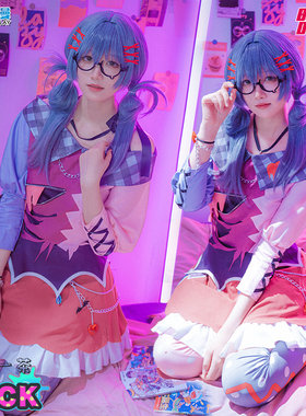CGCOS动漫游戏服装bangdream  朝日六花  lock cosplay 女装cos服