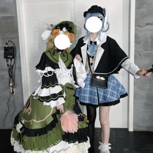 CGCOS动漫游戏服装 魔法少女的魔女审判远野汉娜 cos服Lolita女装