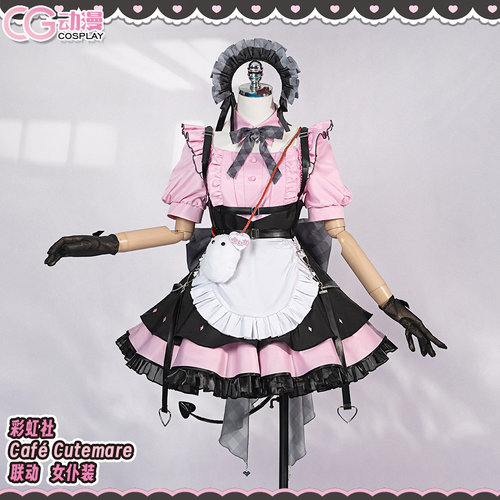 CGCOS动漫服装 虚拟主播Nijisanji彩虹社戌亥床卡特琳娜cos服 - 封面