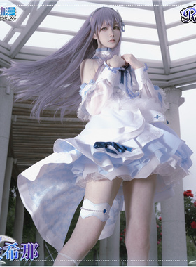 CG动漫服装 bangdream Roselia花冠系列 凑友希那cos服女lolita裙