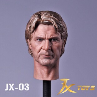 JXtoys-03 1/6头雕 星球大战7-原力觉醒 老年版 汉索罗 头雕 现货