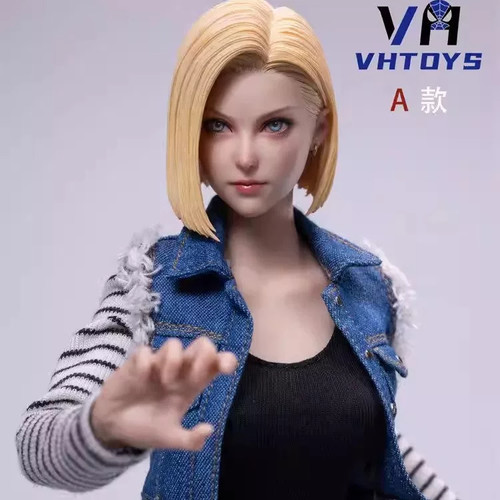 现货 VHTOYS VH001 吉莉 1/6 可动眼美女头雕 精致仿真兵人配件