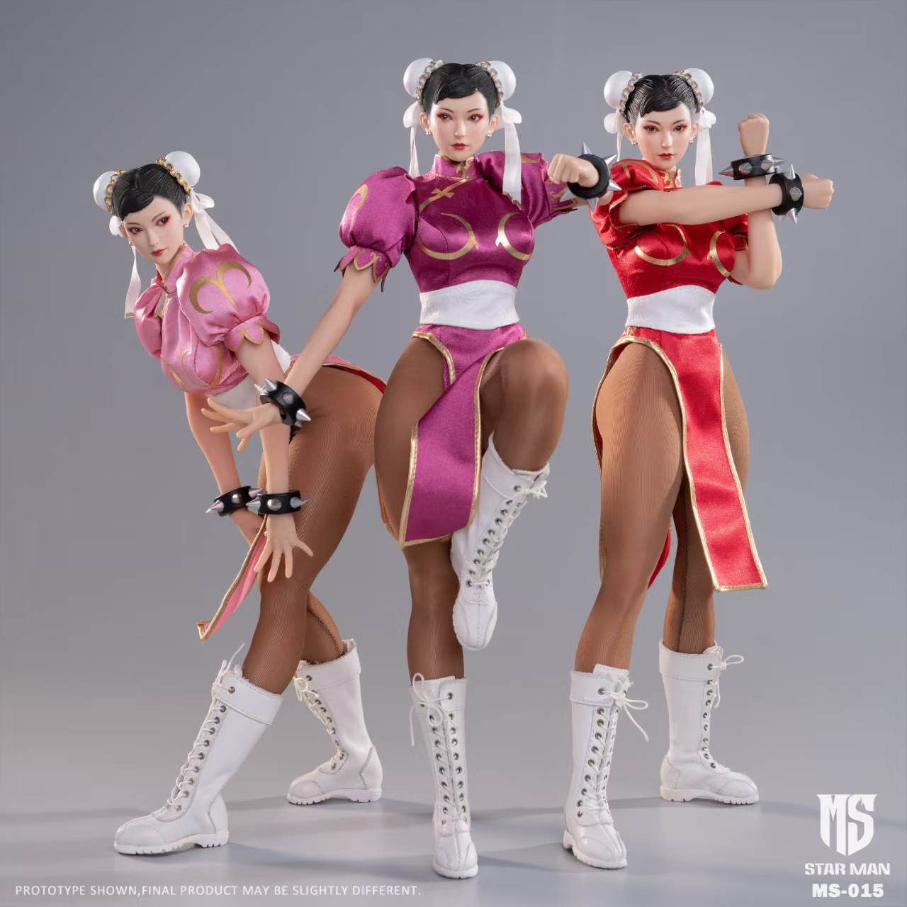 预售定金 STAR MAN 1/6 女格斗家红色版 粉色版 紫色版 MS-015ABC