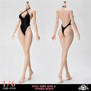 预售定金 龙山金属 1/6 LSJS-TS01 蜜桃丰臀铂金硅胶钢骨女素体