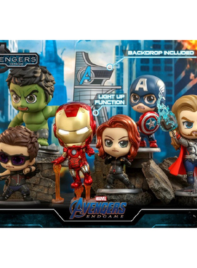 现货Hot Toys (COSB781-787)《复联4》COSBABY迷你人偶 7款