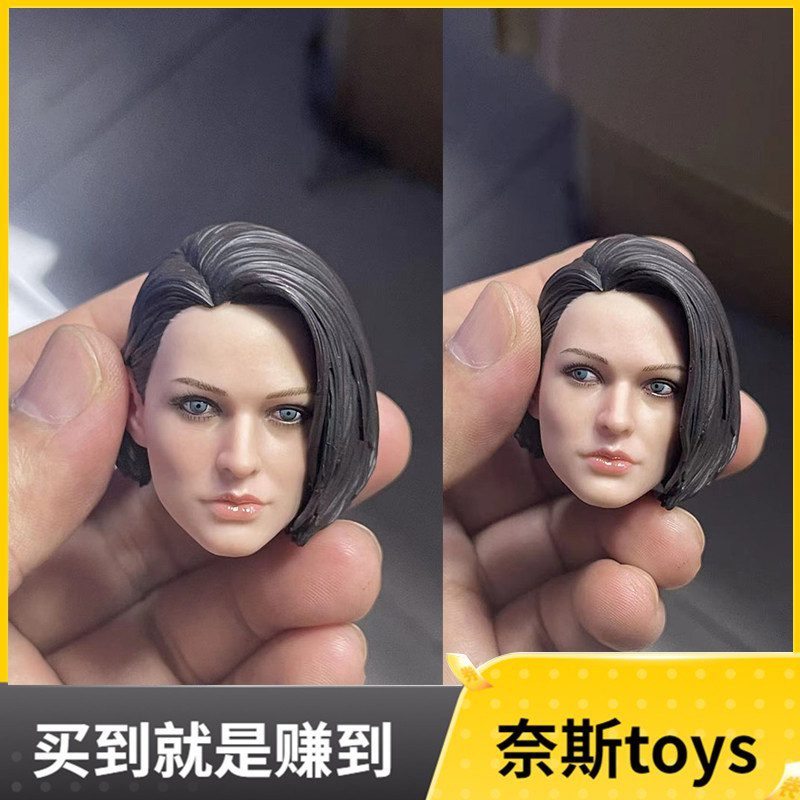 1/6 生化危机 吉尔女 头雕 正视斜视两款 适合包胶素体 现货