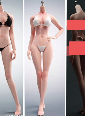 现货  ANT 1/6 窈窕 T303 加妆 超可动女兵人素体 钢骨 包胶 人偶