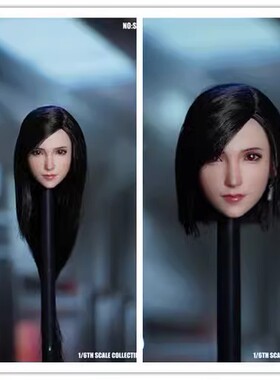 特价SUPER DUCK  1/6 SDH032 女兵人植发头雕  女头雕