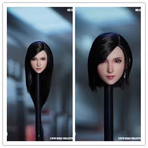 特价SUPER DUCK  1/6 SDH032 女兵人植发头雕  女头雕