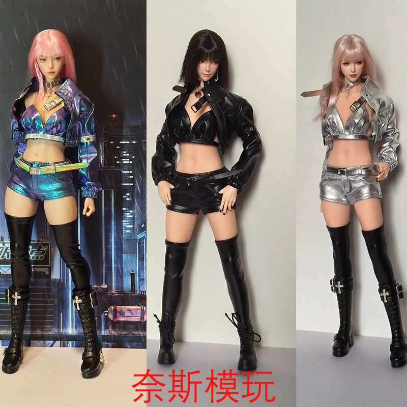 赛博朋克风格 黑夜骑士系列 短裤款 1/6 可动人偶服饰配件