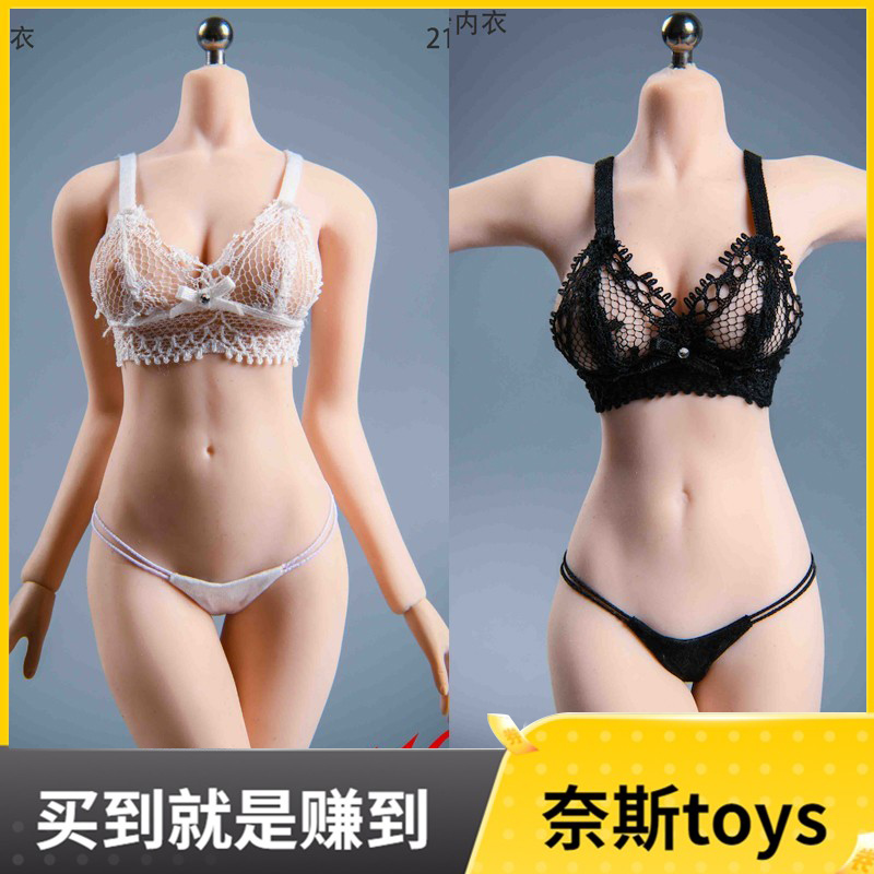 现货 VSTOYS 1/6 薄纱内衣 21XG84 适合包胶女素体兵人偶服装服饰 模玩/动漫/周边/娃圈三坑/桌游 兵人专区 原图主图