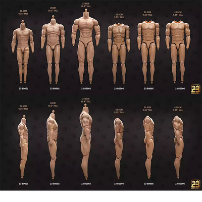 现货 23TOYS 1/6 23-BD001-6 男高兵人素体