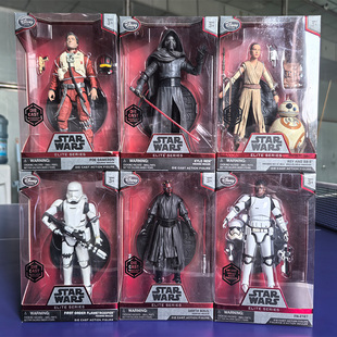 正版迪士尼星球大战可动6寸合金达斯摩尔凯洛伦黑武士白兵人偶
