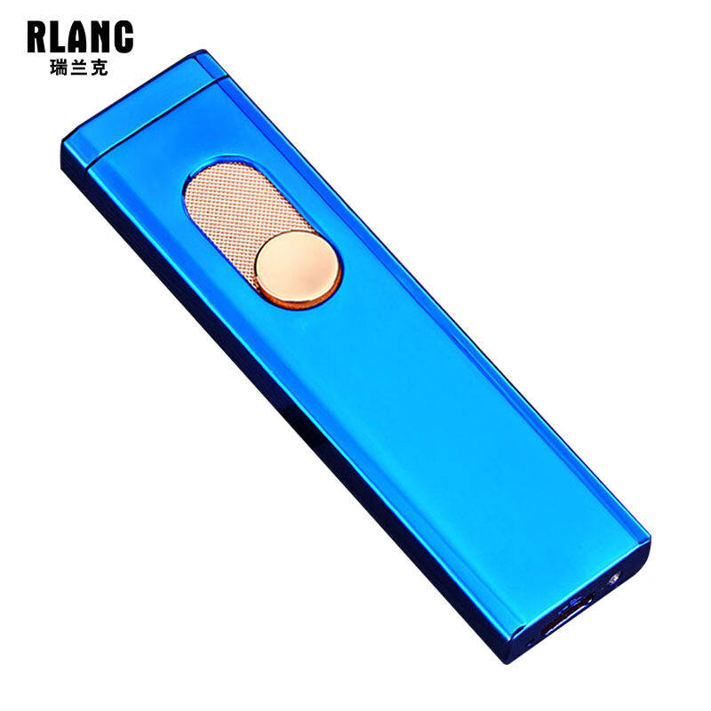 RLANC瑞兰克充电打火机个性电阻丝打火机点烟器rl-z1蓝冰