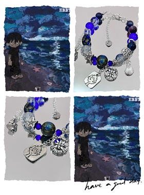 LIME ｜原创设计 法老新专辑退潮印象款串珠手链 小众设计感饰品