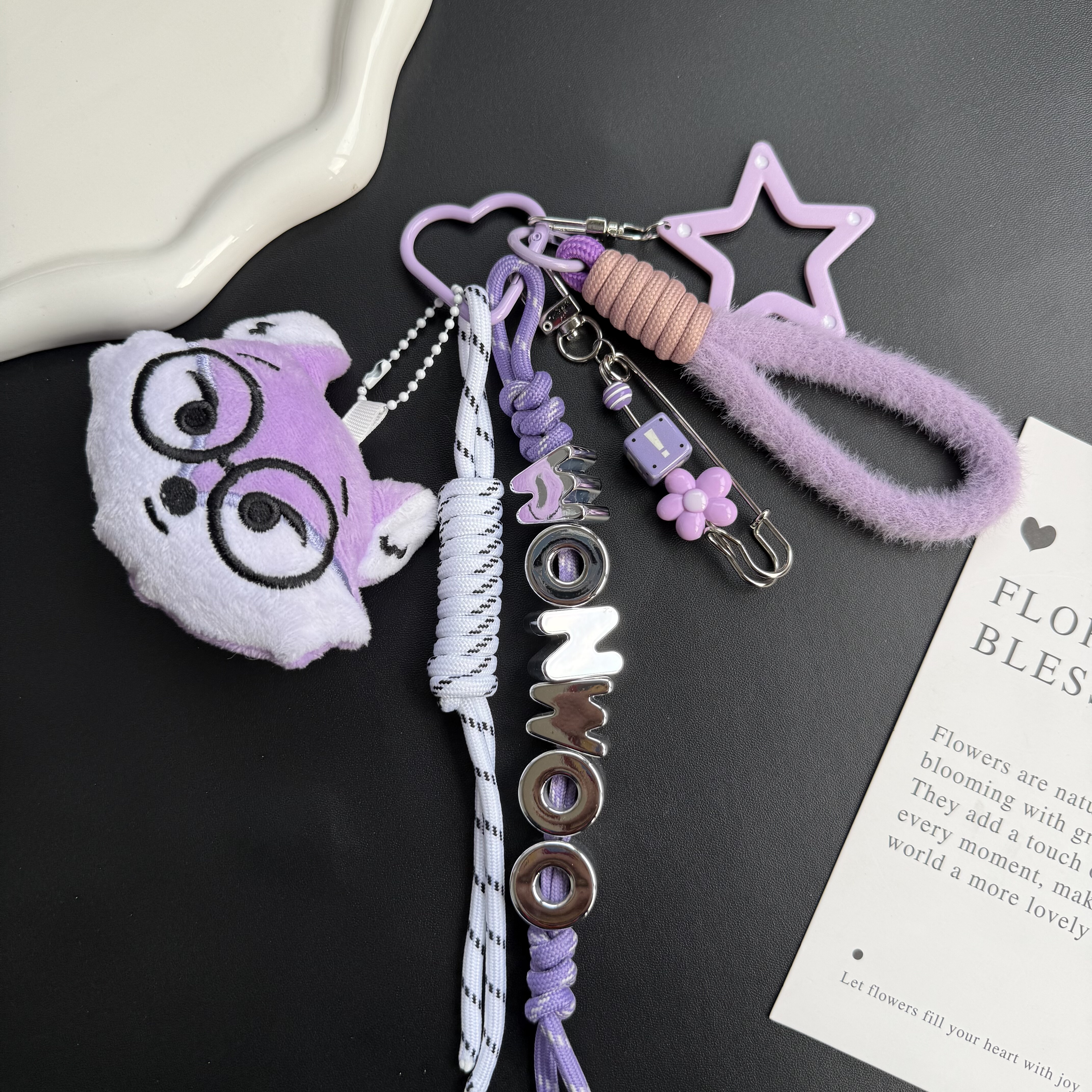 LIME|seventeen全圆佑应援字母包挂粉丝周边简约时尚闺蜜礼物饰品