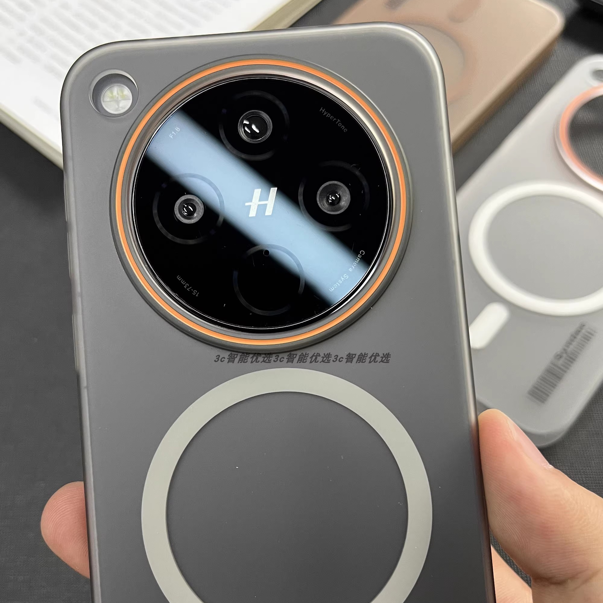 oppofindx8Ultra手机壳柔纱磁吸