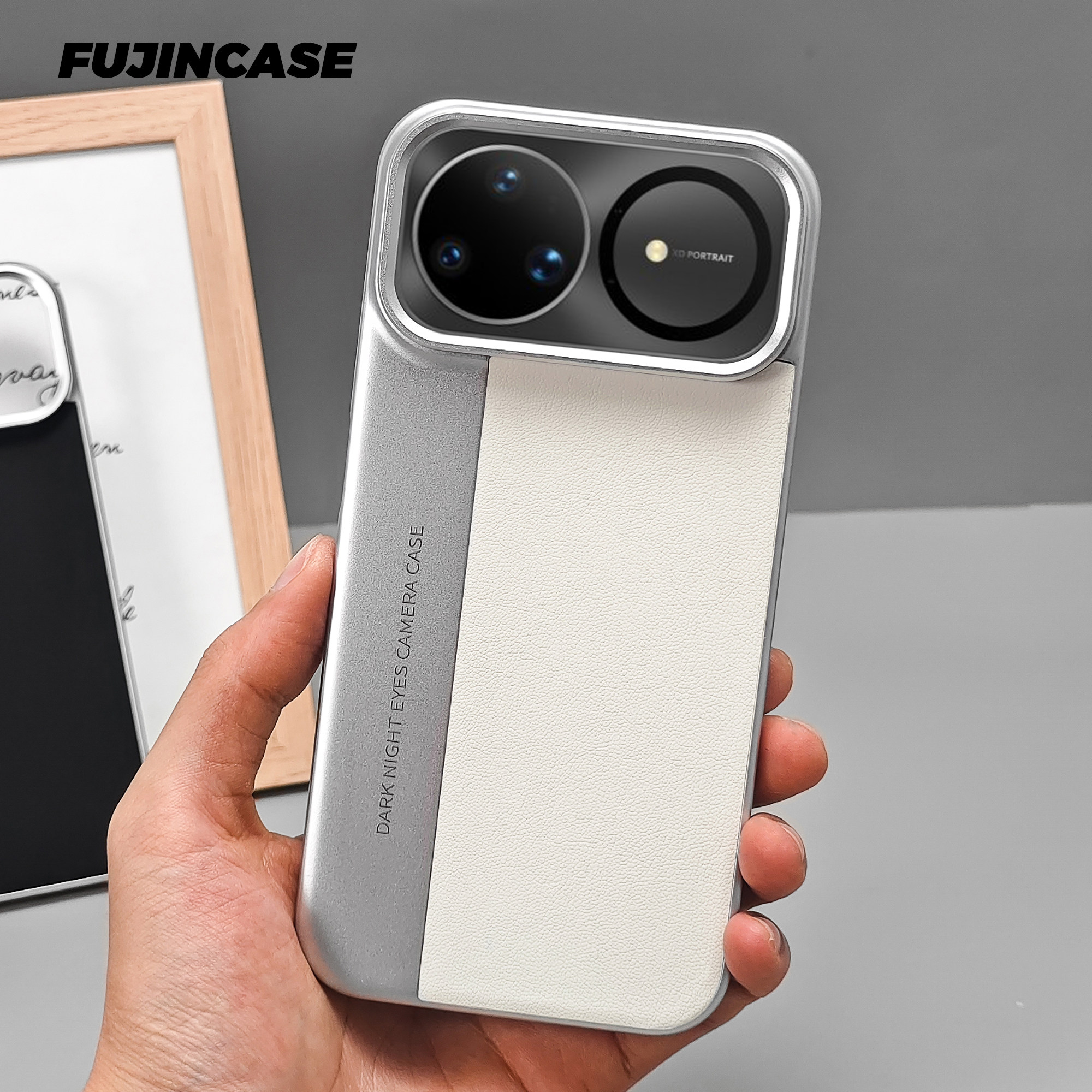 甄选素皮拼接适用Nova15Ultra手机壳哑光相机nova15全包荔枝HUAWEI金属大孔肤感防汗磨砂轻薄裸机防摔硬壳套