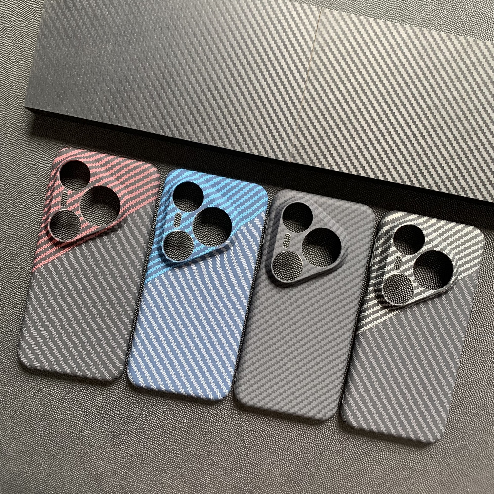 华为Pura80pro+手机壳碳纤维全包