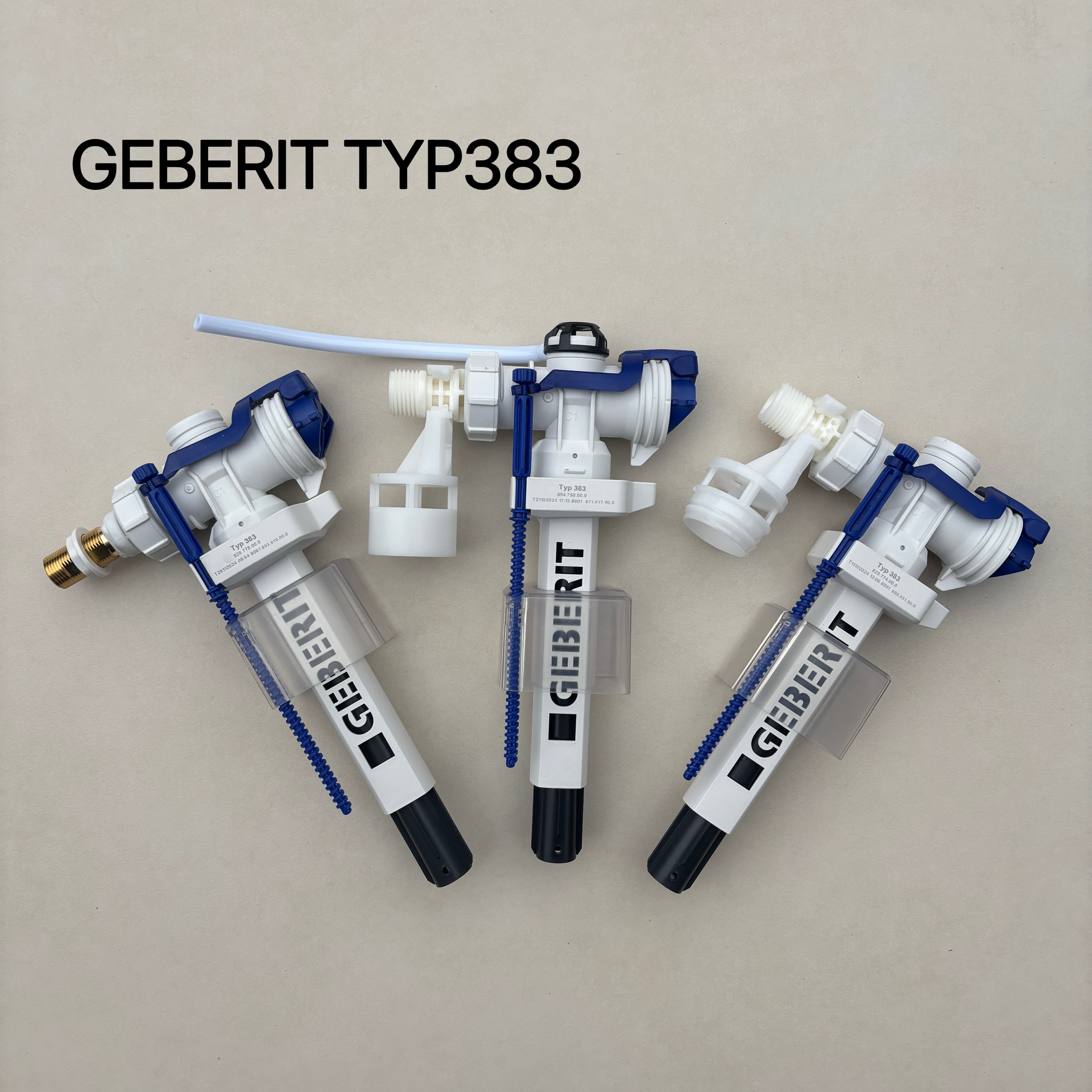 吉博力马桶隐藏入墙式水箱GEBERIT侧进水阀注水出水阀瑞士TYP383 - 实物图