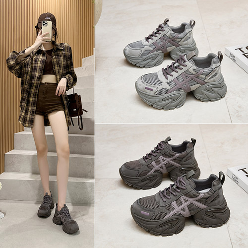 百搭爆款时尚运动休闲德训鞋6cm