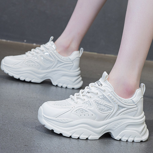 厚底增高老爹鞋运动休闲小白鞋