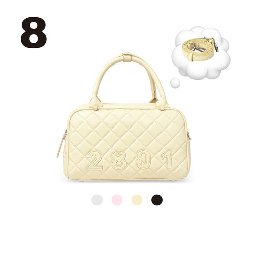 2801波士顿包菱格纹辣妹大容量