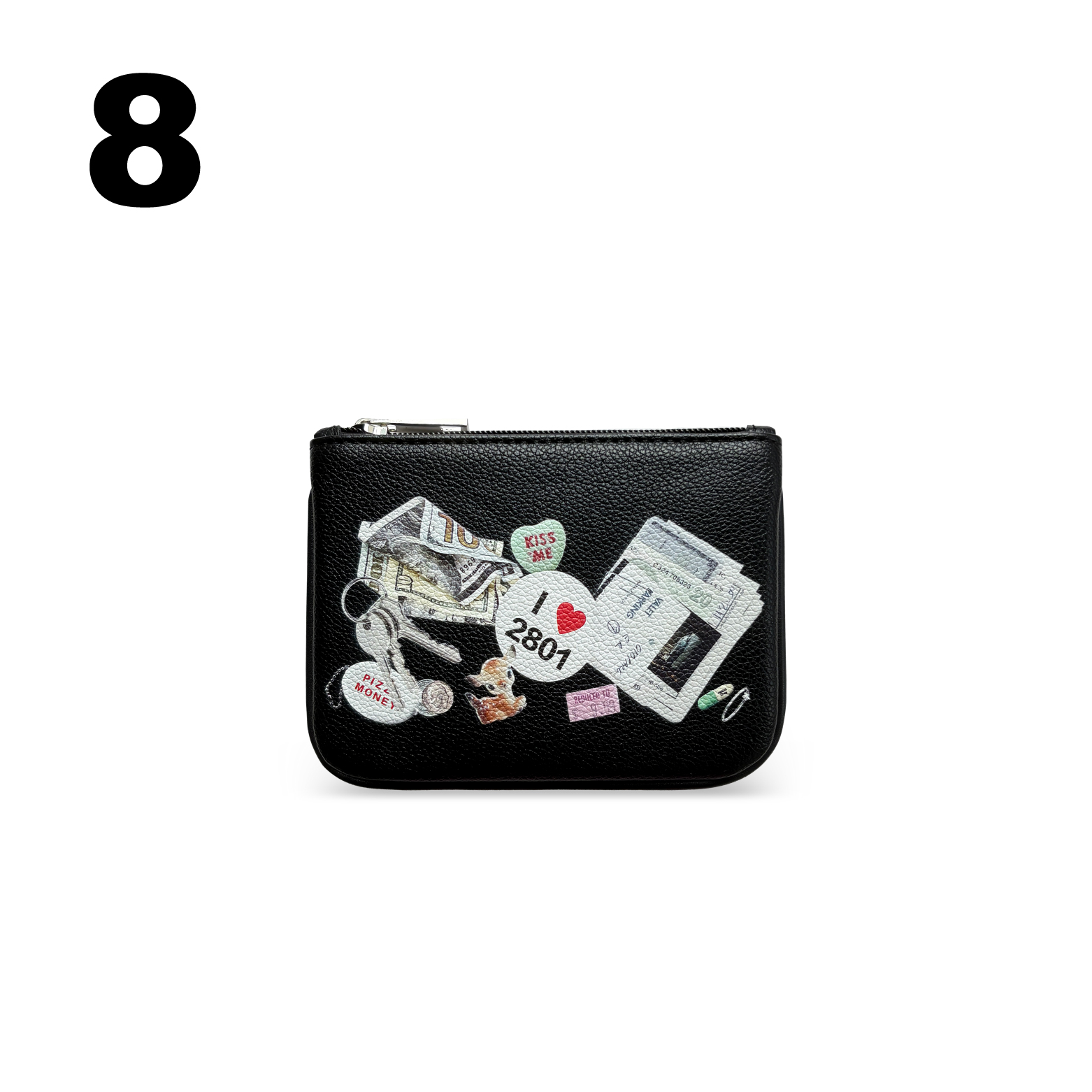 2801“有趣兼顾实用”y2k限定印花零钱包 Printed Coin Purse