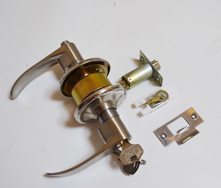 卧室房门锁门把手锁 把手球形门锁 203A球形执手锁 铜锁芯