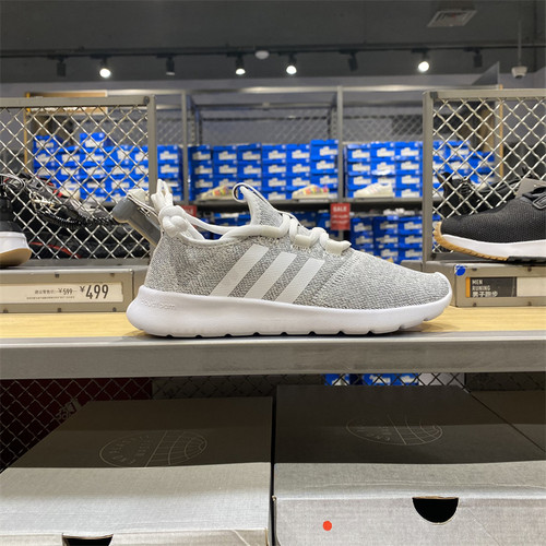 Adidas/阿迪达斯女子经典跑步鞋轻便透气耐磨休闲运动鞋 H04756